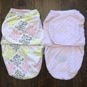 2 Blankets and Beyond Velcro Swaddles